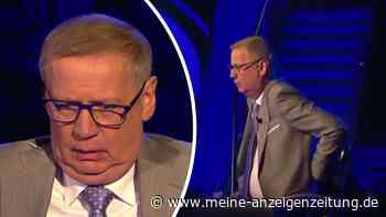 „Das ist eine Frechheit“: Günther Jauch springt bei „Wer wird Millionär?“ auf und sorgt für Gelächter