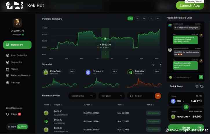 PepeCoin Launches Kek Bot to Enhance Trading Experience for Meme Coin Enthusiasts