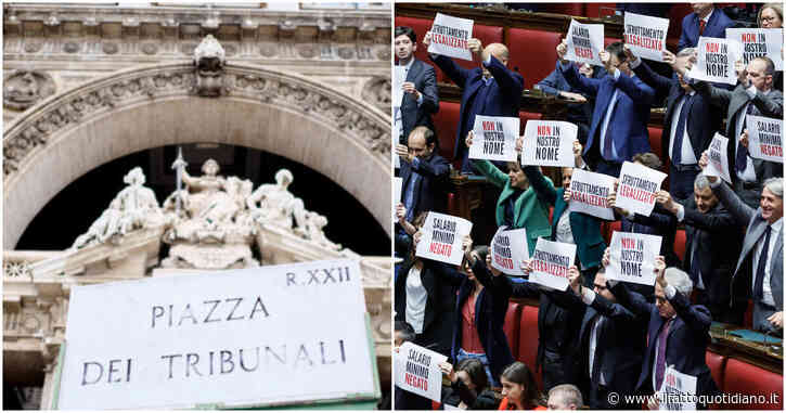 Salario minimo, Pd, M5s e Avs depositano le firme per la legge d’iniziativa popolare: “La destra ha preso in giro i lavoratori poveri”