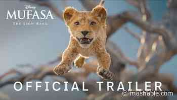 'Mufasa: The Lion King' trailer tells the epic story of Simba's father