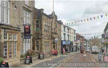 Clitheroe's main street now closed for major works