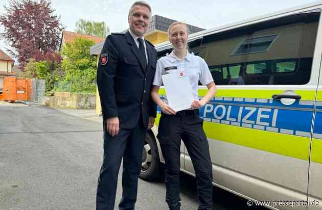 POL-HI: Neue Leiterin des Polizeikommissariats Elze offiziell in das Amt eingeführt- Polizeihauptkommissarin Kim Wehfer übernimmt die Funktion