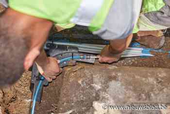 Tijdelijk eenrichtingsverkeer in Leenhofstraat door werken Fiberklaar