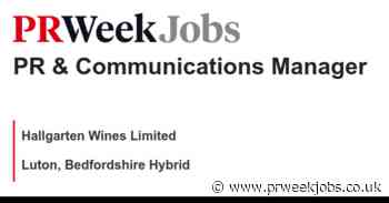 Hallgarten Wines Limited: PR & Communications Manager