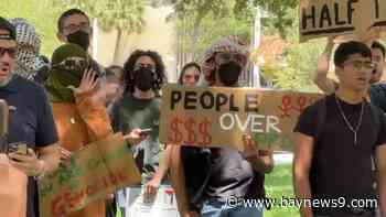 USF officials monitoring as protests grow on campus