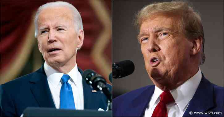 New poll shows Trump ahead of Biden in seven key swing states