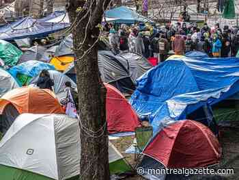 'Please leave the site now,' McGill tells pro-Palestinian encampment, threatening to bring in police