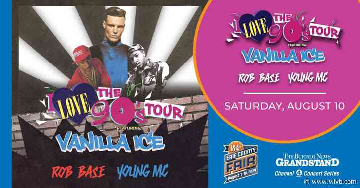 Vanilla Ice and other 90s icons coming to Erie County Fair