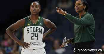 Seattle Storm head coach says WNBA game in Edmonton ‘gives a dreamer something tangible’