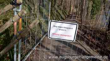 Hangrutsch an der Von-Kühlmann-Straße: Sanierung beginnt