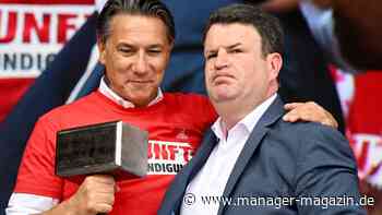 Thyssenkrupp: Tausende demonstrieren für Job-Erhalt, Minister Hubertus Heil ermahnt Management