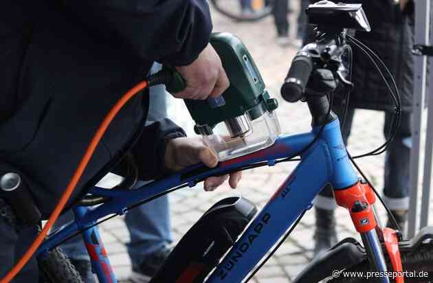 POL-DA: Ober-Ramstadt: Polizei lädt zur kostenlosen Fahrradcodierung ein / Anmeldung erforderlich