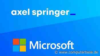 KI im Journalismus: Auch Microsoft kooperiert bei Generative AI mit Axel Springer