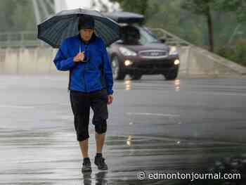 Edmonton weather: Slight morning snowfall leading to all-day rain