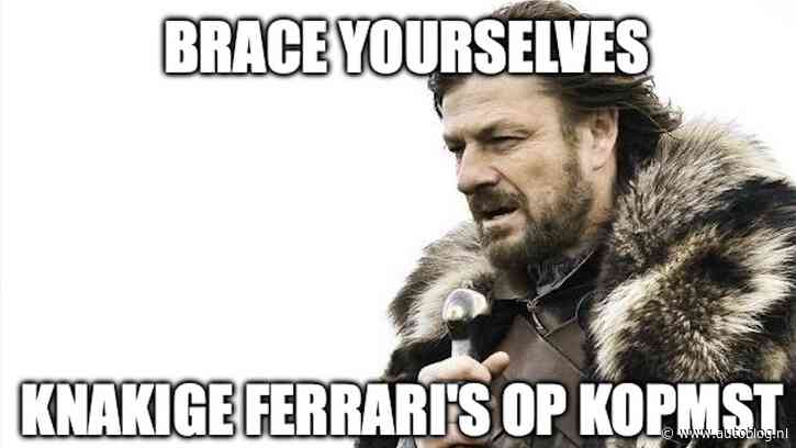 Ja ja, de knakige Ferrari’s komen eraan