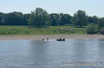 FW Dresden: Personenrettung aus der Elbe