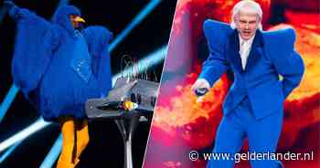 Zo zag de eerste repetitie van Joost Klein eruit: blauwe kip en visuals met curryworst