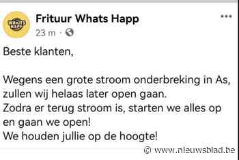 Centrum van As vier uur lang zonder stroom