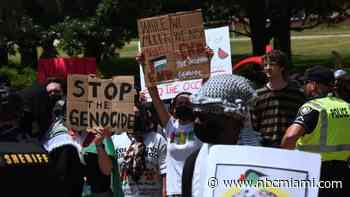 First arrests made in Florida universities pro-Palestinian protests