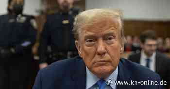 Donald Trump offenbar erneut vor Gericht eingeschlafen