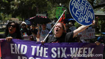 New Florida law banning most abortions after 6 weeks set to take effect