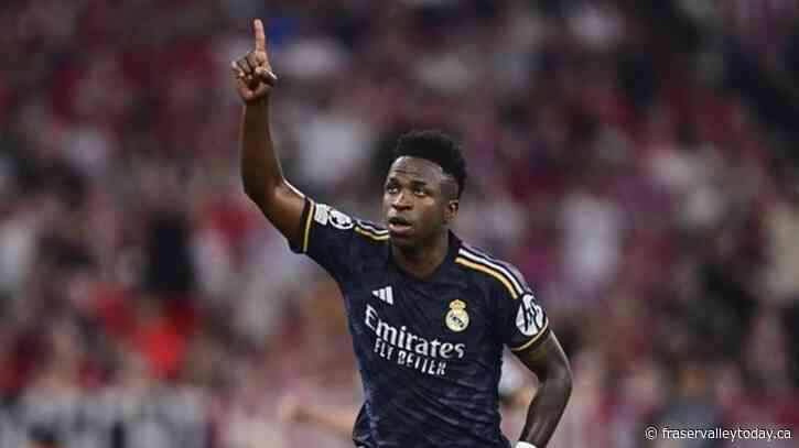 Vinícius Júnior leads Real Madrid to 2-2 draw at Bayern Munich in Champions League semifinal