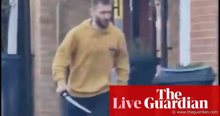 Hainault: man arrested on suspicion of murder after 14-year-old boy dies in east London sword attack – as it happened