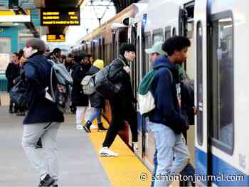 Alberta pulls funding help for low-income transit riders in Edmonton and Calgary