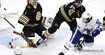 Knies scores in OT, Leafs top Bruins to stay alive