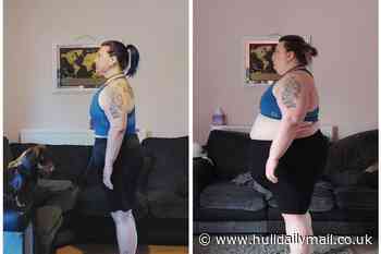 Hull woman who cried in pain just walking down the street now on a mission after losing 12st