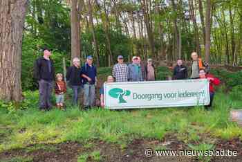 Wandelaars vragen heropening verdwenen trage weg