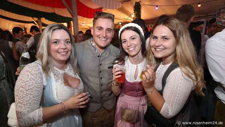 Bestens gefeiert am Dienstagabend auf dem Garchinger Volksfest
