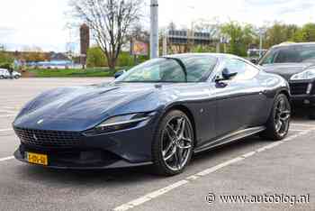 Gespot – Ferrari Roma met ‘Amerikaans’ kenteken