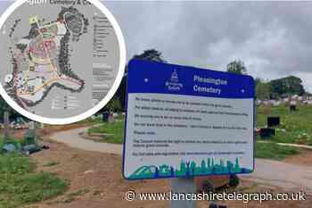 Parking restrictions at Pleasington Cemetery for funeral