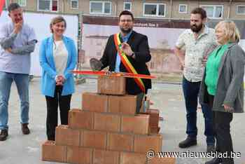 Woonmaatschappij Meetjesland bouwt 23 nieuwe woningen in Sparrenstraat