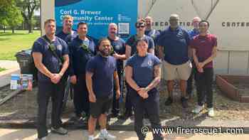 Kan. union complains about firefighters working at community center