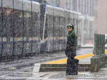 Edmonton weather: Snow, snow, more snow, snow I do abhore