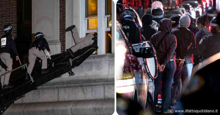 Irruzione alla Columbia: 300 manifestanti pro-Palestina arrestati. “Protesta guidata da non affiliati all’università”