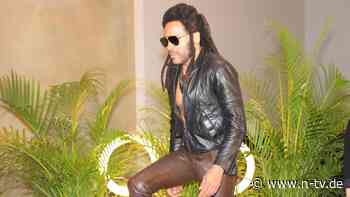 "Ich weiß, was ich tue": Darum trainiert Lenny Kravitz in Lederhose