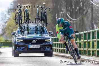 Knappe vierde plaats voor Matthijs De Clercq op het BK tijdrijden