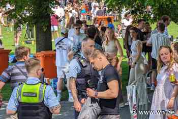 Am Aasee herrscht fröhlich-friedliche Stimmung