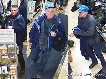 Individual sought by Kingston Police after bullet-proof vest, paintball guns stolen