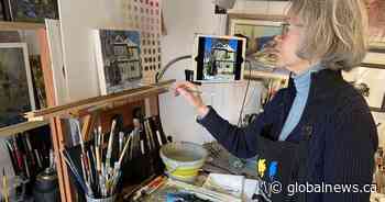 Calgary artist’s new exhibit pays tribute to historic houses