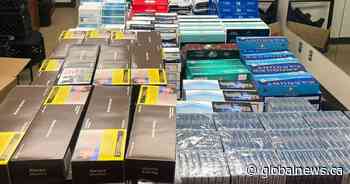 RCMP seize thousands of contraband cigarettes from northern Alberta business