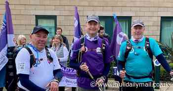 Three bereaved dads to end latest walk for suicide prevention charity in Hull