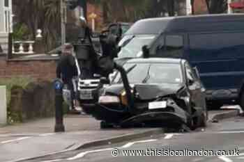 Cranbrook Road, Gants Hill road closed after crash