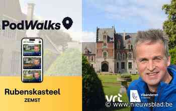 VRT PodWalk van Arnout Hauben gidst wandelaars langs Rubenskasteel
