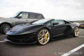 Gespot – Aventador SVJ met dikke Novitec sloffen