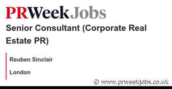 Reuben Sinclair: Senior Consultant (Corporate Real Estate PR)