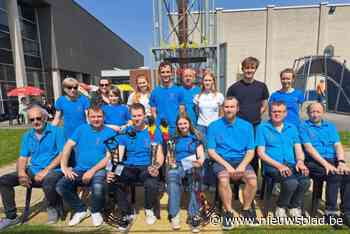 Stef en Silke gekroond tot Sire en Prinses van Handbooggilde Wingene Sint-Jooris